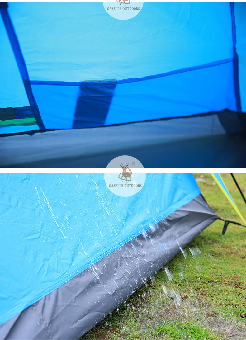 3~4Persons Camping Tent Hydraulic Quick open Pop-up | Всё для походов и кемпинга