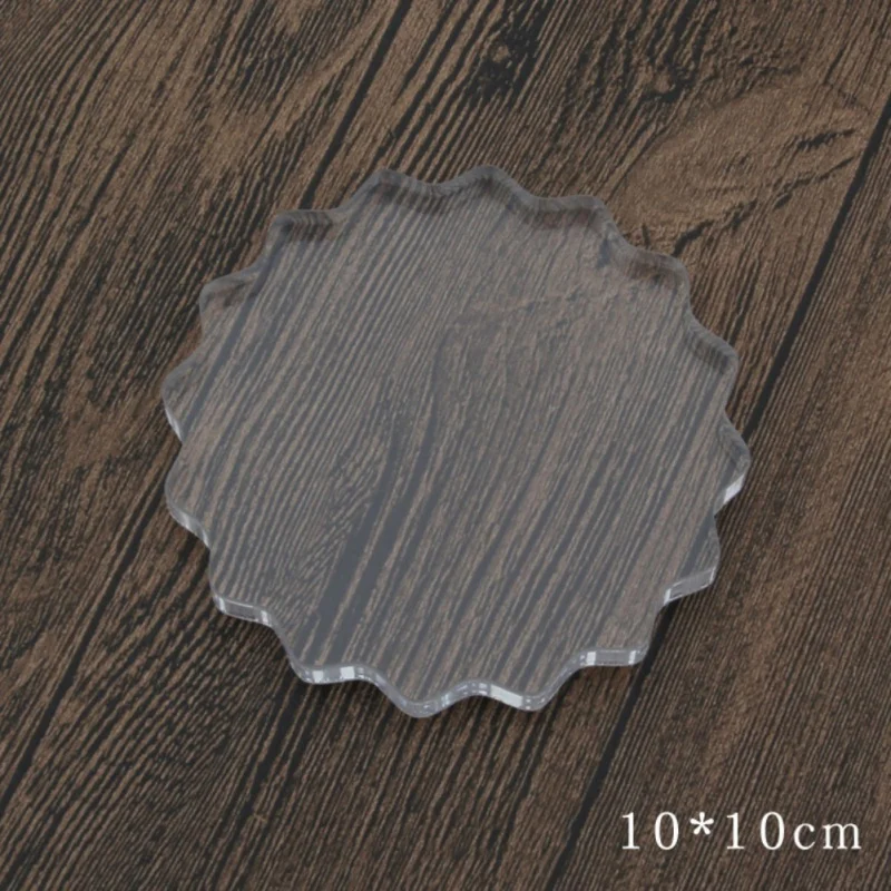 Скрапбук Stempel ремесла акриловый блок Pad для очистить резиновый штамп DIY скрапбук