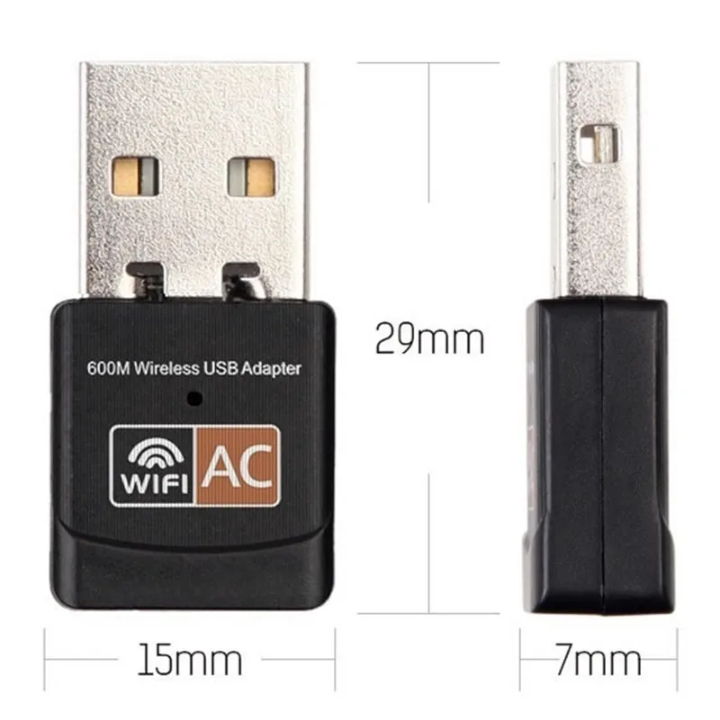 Беспроводной USB Wi Fi адаптер Ethernet приемник внешняя сетевая карта для ПК