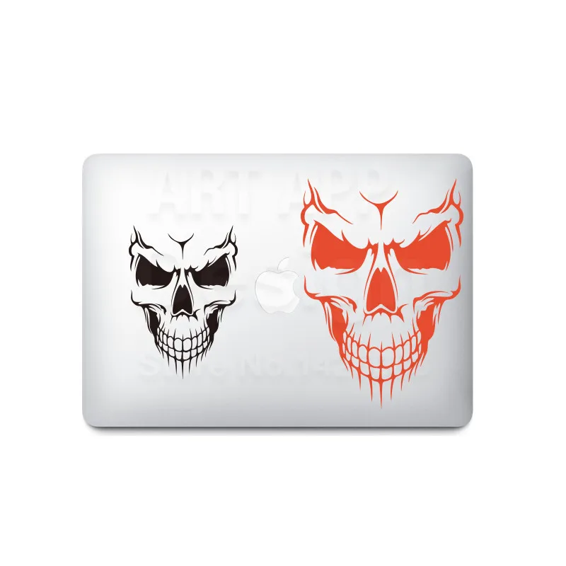 Новый дизайн искусства недорогой домашний декор виниловая голова дьявола черепа