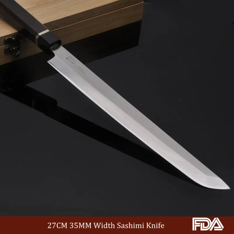 27 см профессиональный нож Sashimi японский Kitche knnives лососевый шеф повара для рыбы