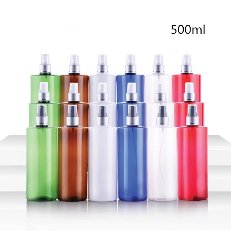 

12pcs 500ml plastic Fine mist sprayer pump bottles ,personal care sprayer bottle for cosmetics
