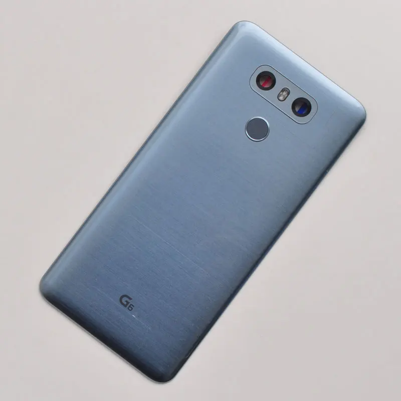 Для LG G6 LS993 US997 VS998 H870 стеклянная задняя крышка батарейного отсека чехол с датчиком