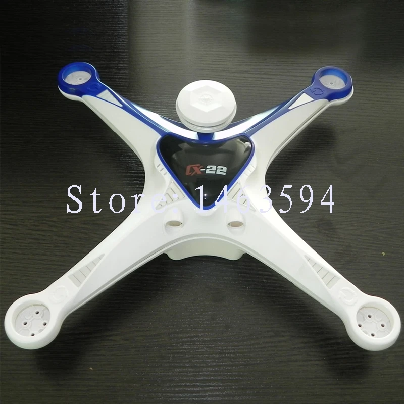 Cheerson CX-22 CX 22 CX22 RC Квадрокоптер Запчасти для Дронов верхняя и низкая крышка корпуса