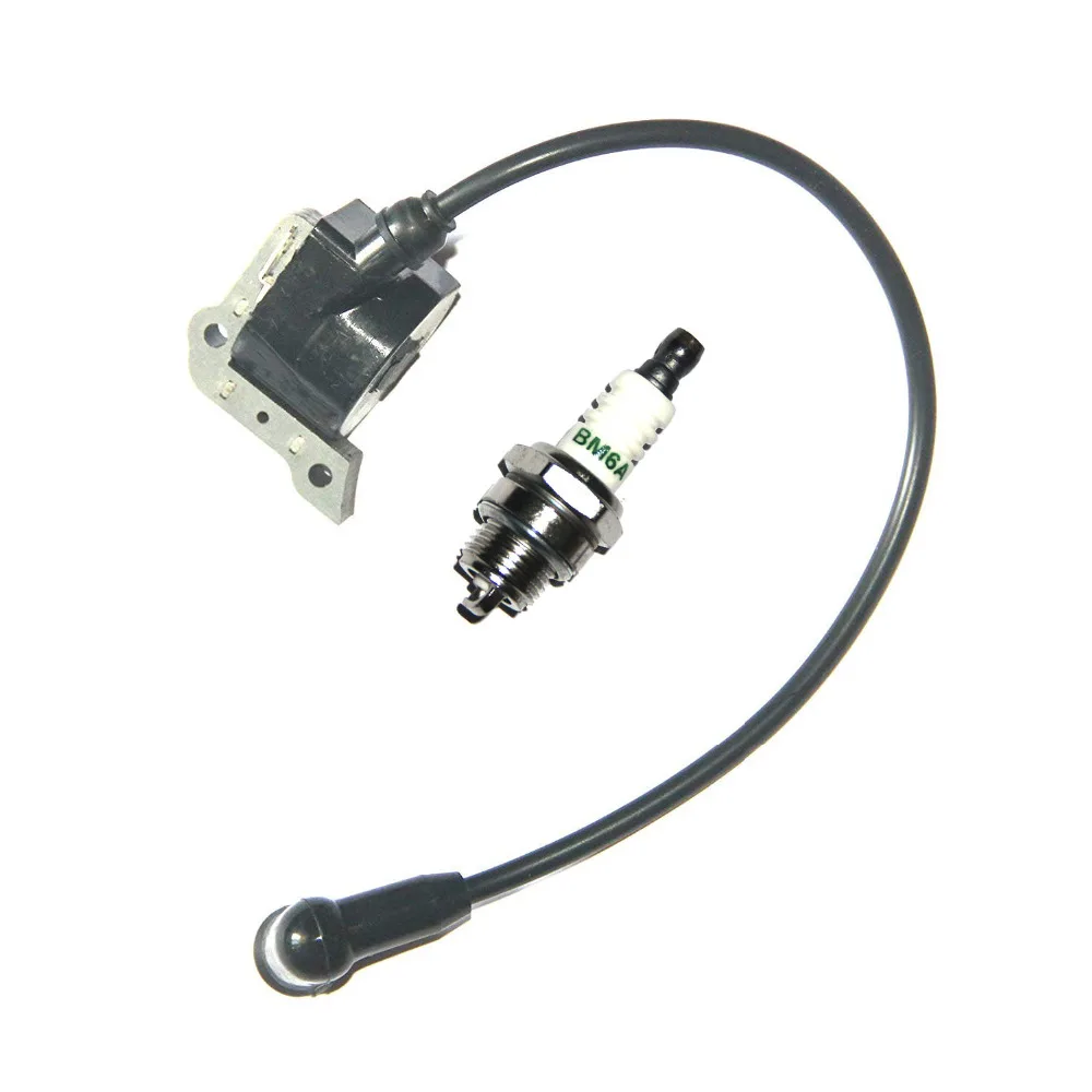 Модуль катушки зажигания с свечой для бензопилы Makita DCS6000i DCS6800i PN 030143040|Детали
