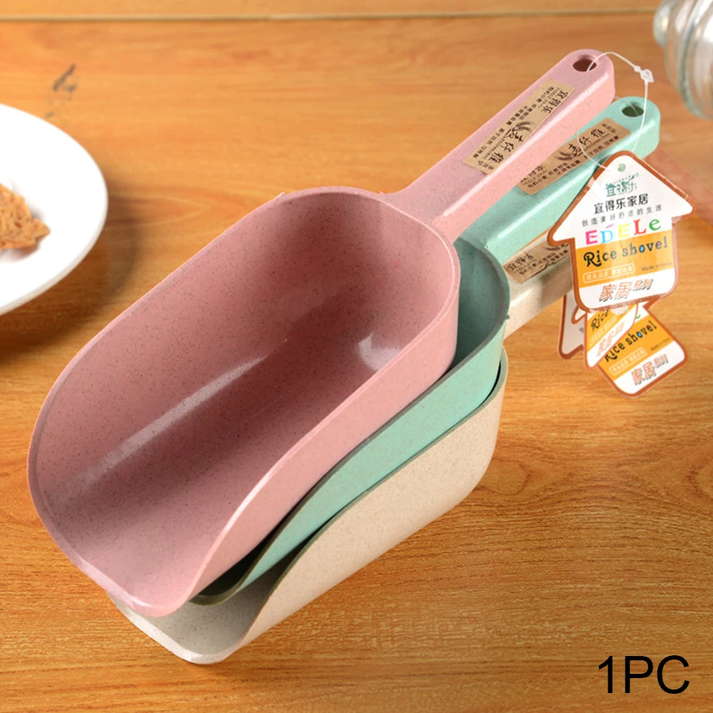 Супермаркет пшеничной соломы Большой эргономичная ручка муки зерна кофе Bean