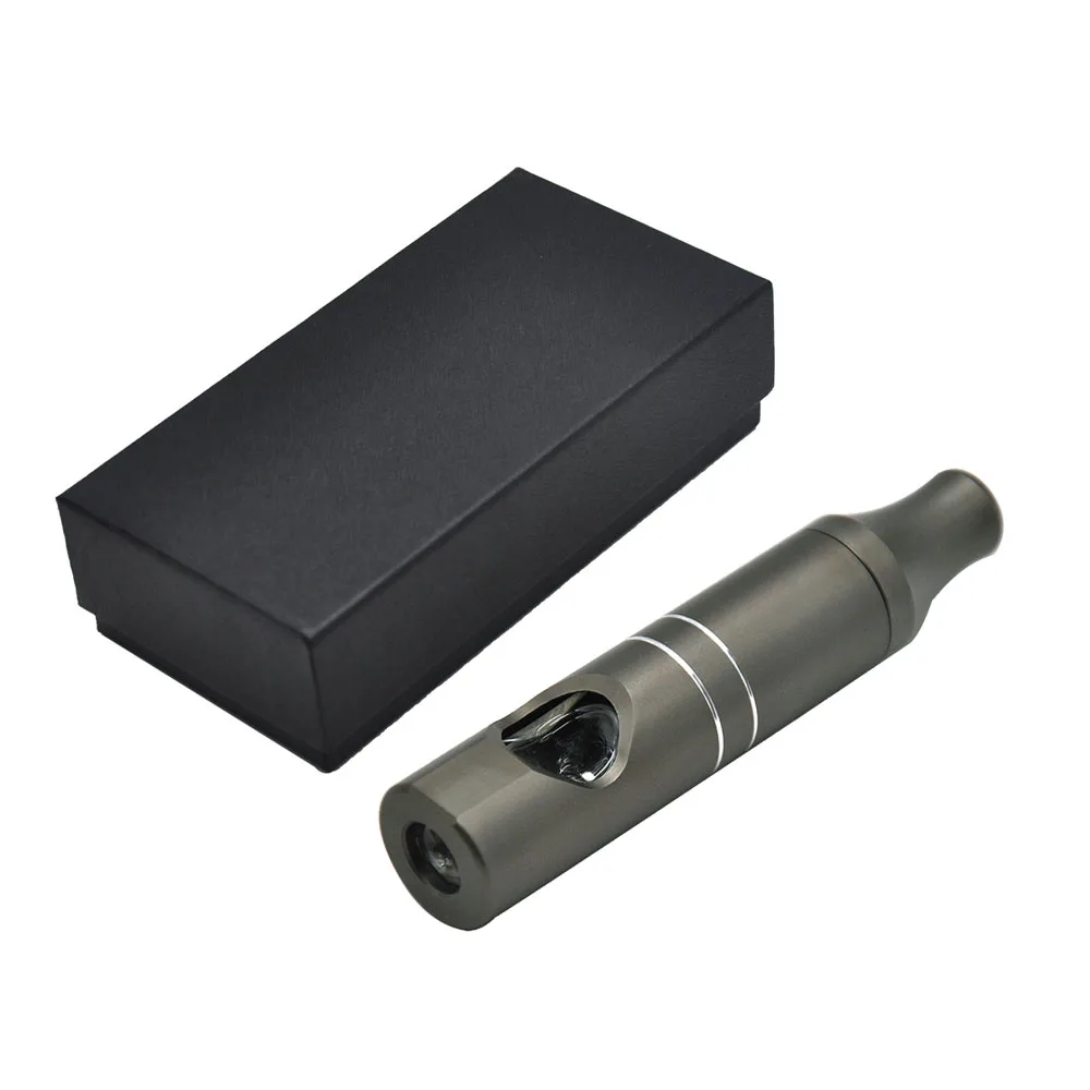 Металлическая трубка для травы со встроенной стеклянной чашей сигарет серия