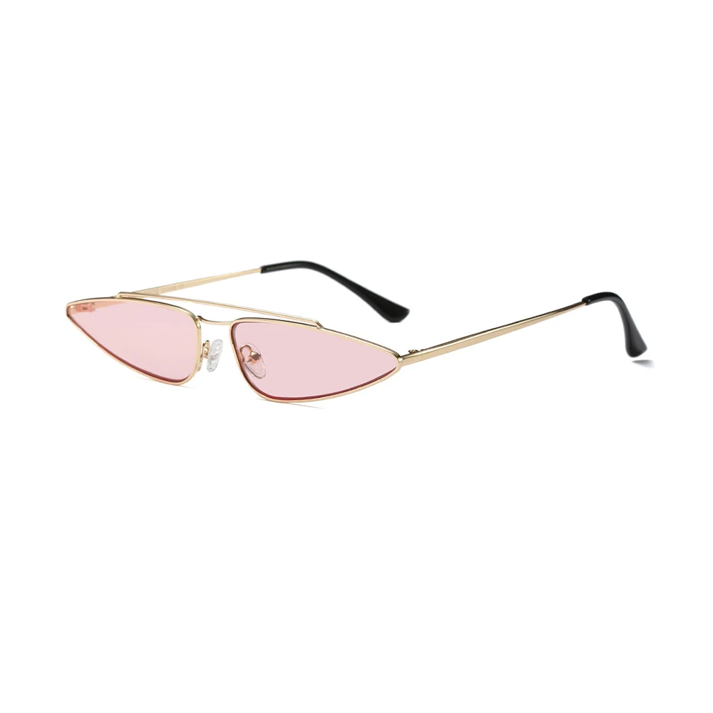 Женские солнцезащитные очки в форме капель маленькие оправы для подиума показа