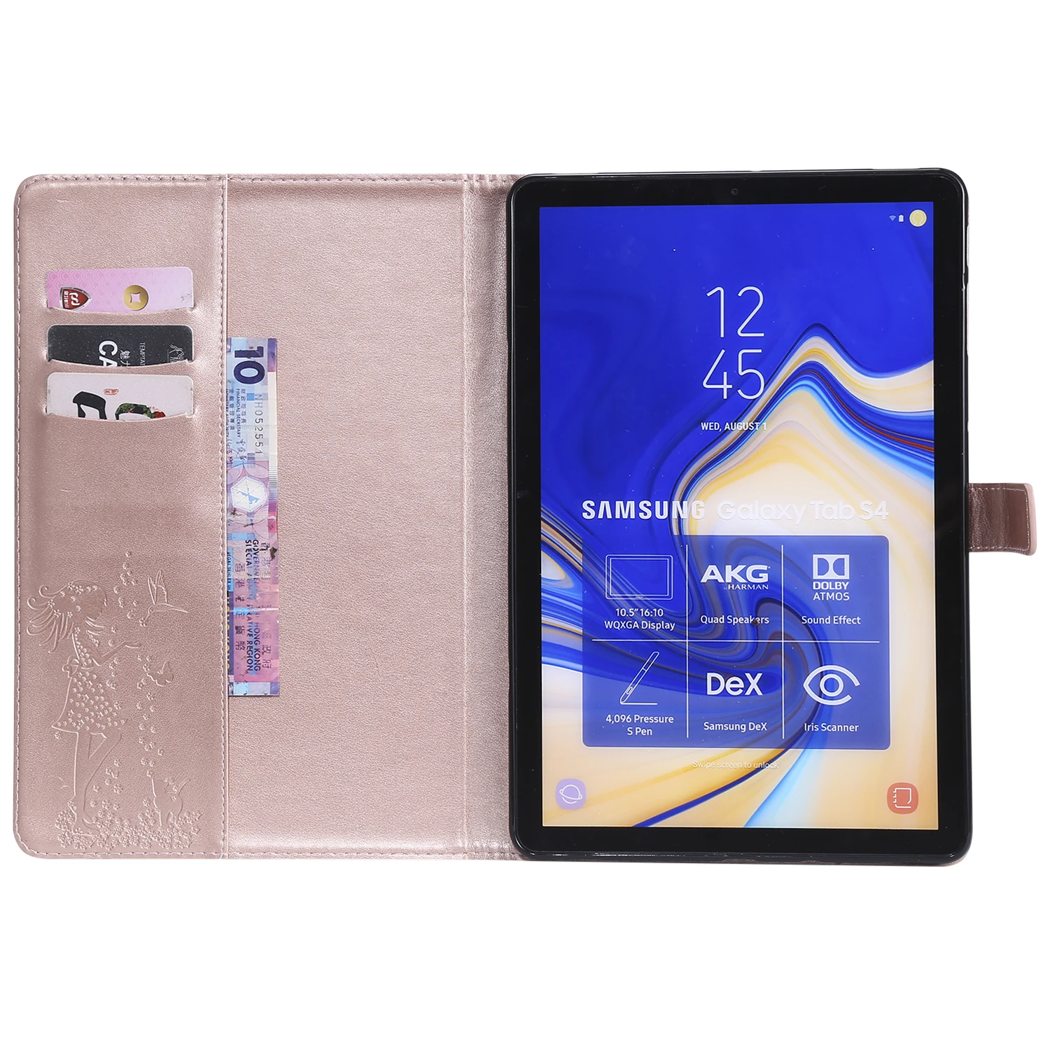 Новинка для samsung Galaxy T830/T835/Tab S4 10 дюймов Ultra Slim с магнитом из искусственной кожи