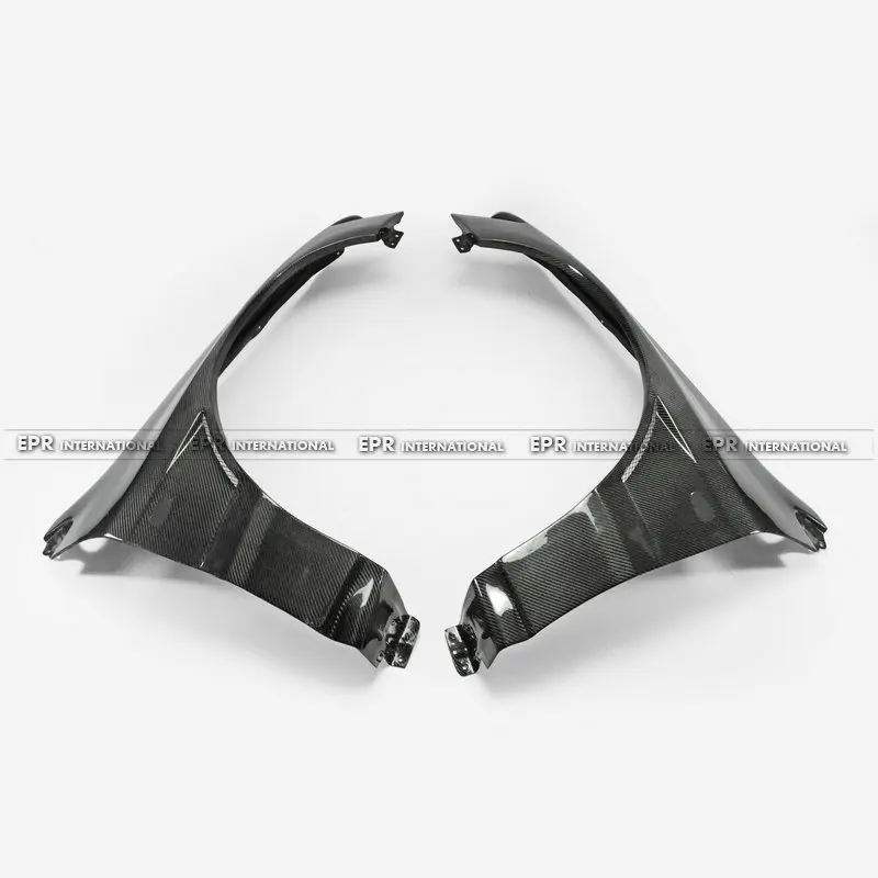 Для Evolution EVO 8 9 Voltex Cyber Carbon Fiber переднее крыло (версия трека) аксессуары комплект для