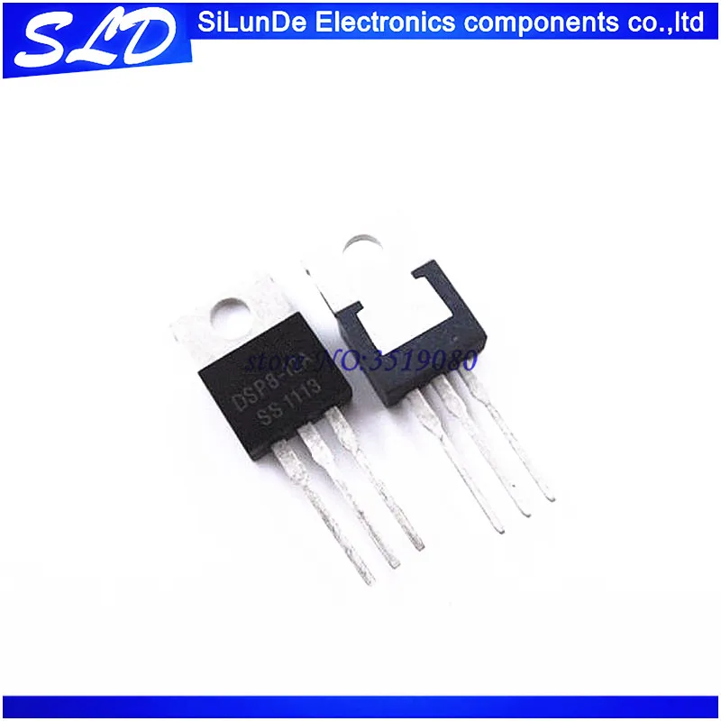 

Free Shipping 20pcs/lot DSP8-12A 8A 1200V TO-220 new and Original