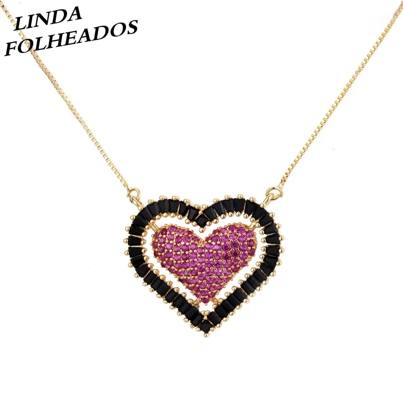 Новый дизайн Лидер продаж кулон золотого медного черного красного белого цвета с