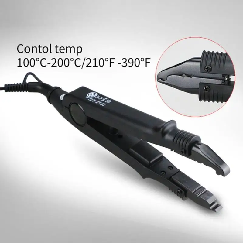 Профессиональный утюжок для наращивания волос Fusion Iron Heat разъем палочка Железный Кератиновый инструмент для укладки волос