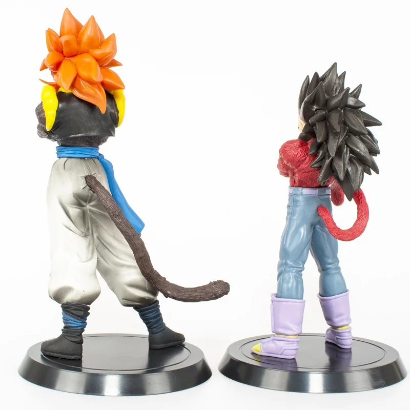 18-21 см Super Saiyan 4 Son Goku Vegeta Gogeta Аниме Фигурки игрушки Dragon Ball Z GT Коллекция Модель Brinqudoes