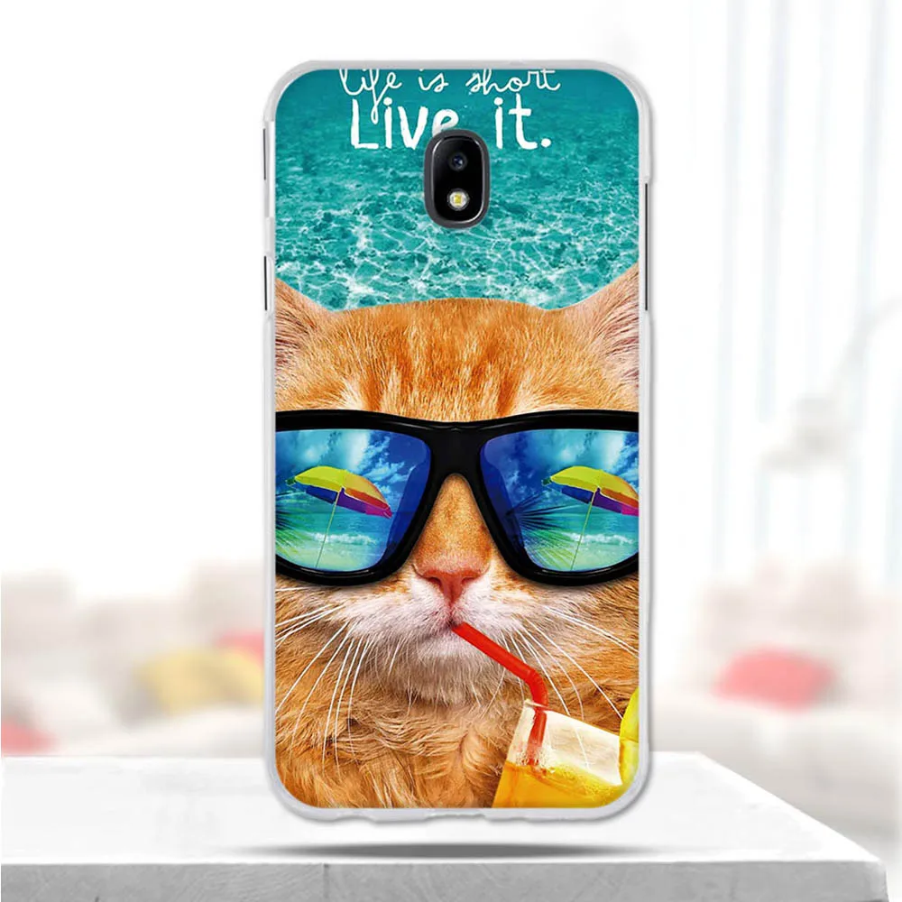 Силиконовый чехол для Samsung Galaxy J7 2018 J737 J737F мягкий защитный из ТПУ 2018|Бамперы| |