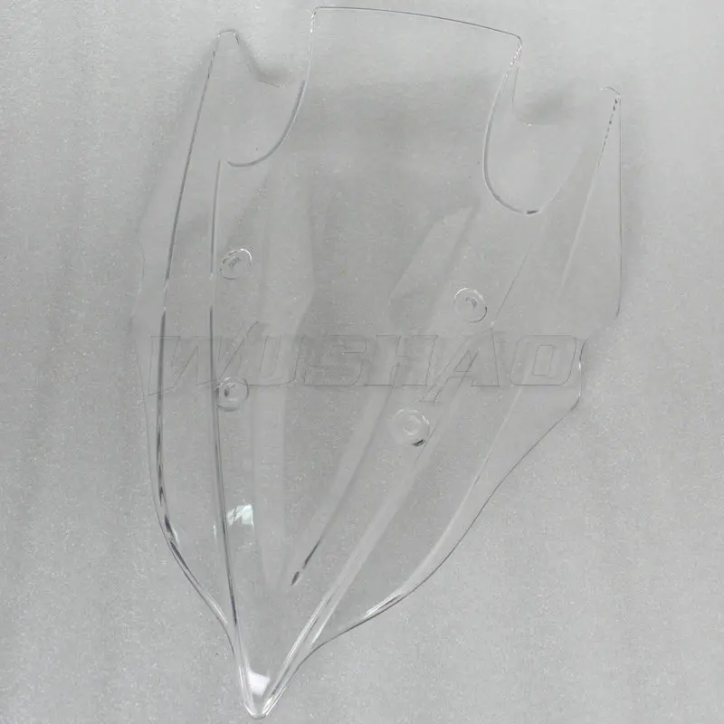 

Экран ветрового стекла для мотоцикла, экран с двойными пузырьками Для Кавасаки 2013, 2014, 2015, 2016, 2017, 2018, Kawasaki Z250, Z300, Z, 250, 300, черный дым