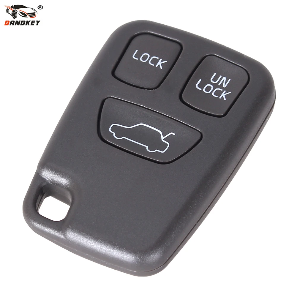 Чехол для ключей DANDKEY 3 кнопки Volvo S70 V70 C70 S40 V40 XC90 XC70 автомобильный чехол с