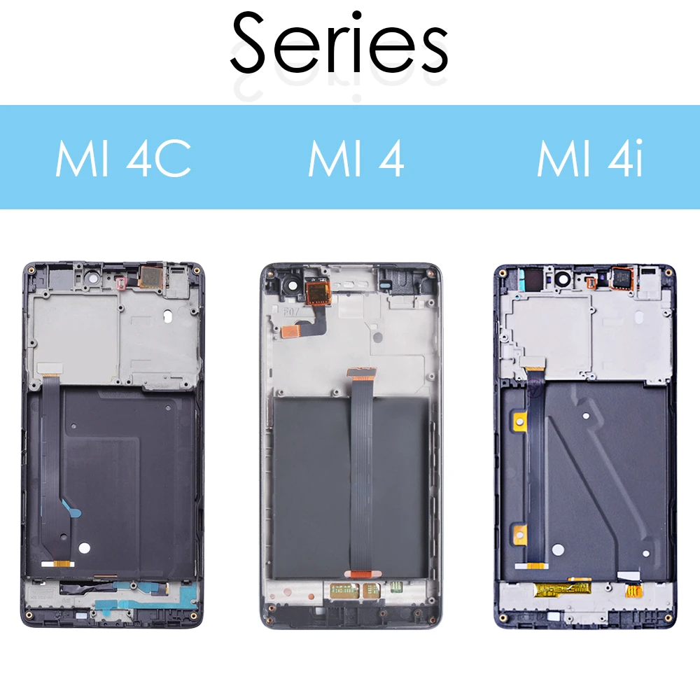 Sinbeda IPS с рамкой для Xiaomi Mi 4/4i/4C ЖК-дисплей сенсорный экран дигитайзер Замена XIAOMI 4 4i