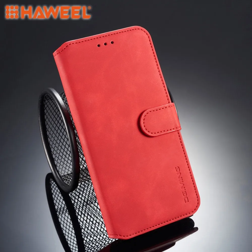 Чехол для телефона HAWEEL iPhone X / XS Max /XR Ретро флип чехол с горизонтальными и
