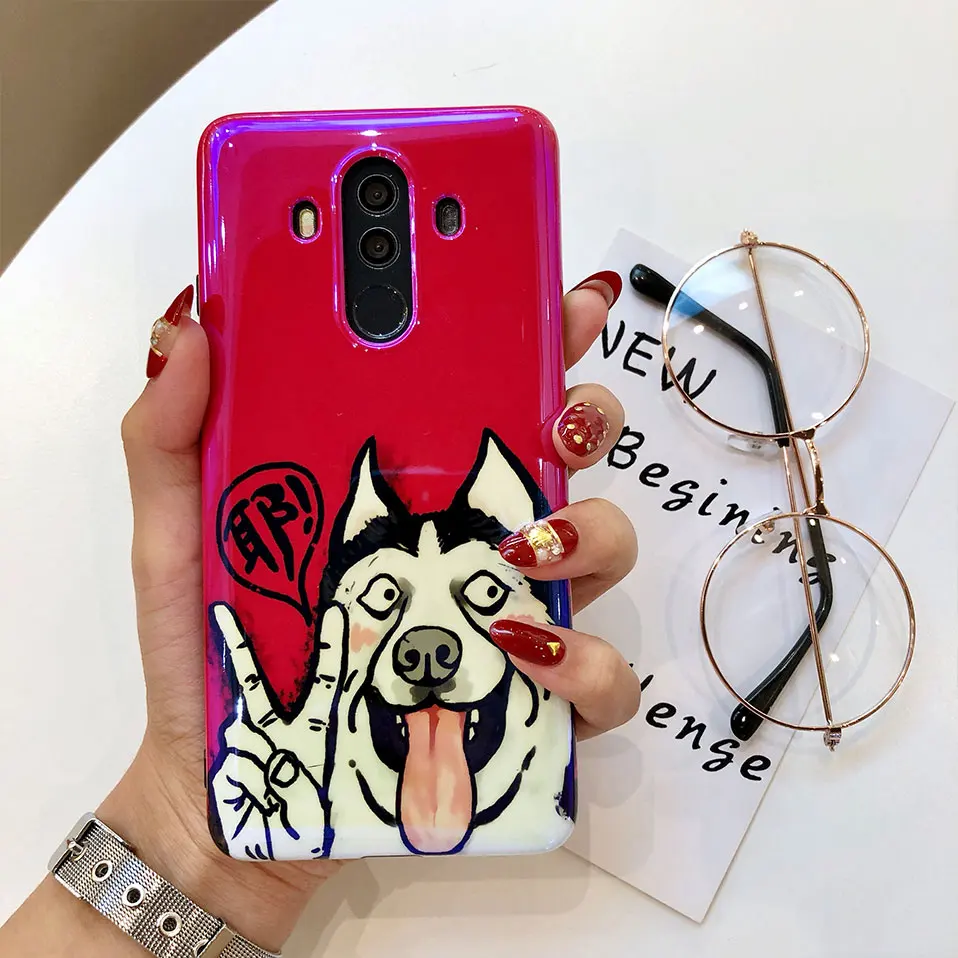Для huawei p20 Lite Pro Капа Blu-Ray IMD+TPU чехол для телефона Nova 2 S 3 3i 3e Coque Коврики 10 милая