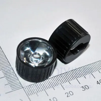 

20mm led len with holder 5/10/15/30/45/60//90/120 degree for 1w 3w led