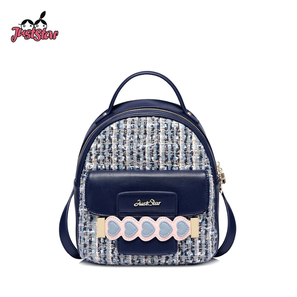 Просто звезда бренд женский шерстяной Рюкзак Женская мода Элегантный Любовь