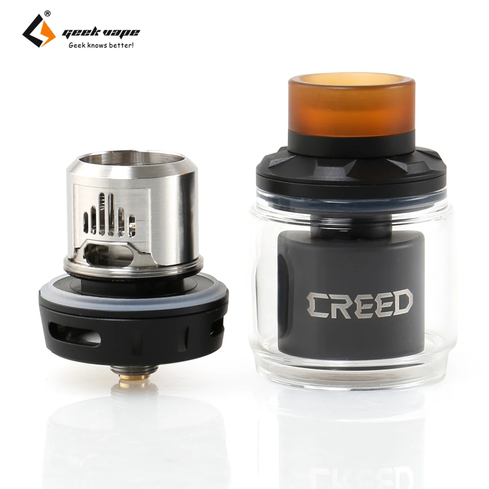 Оригинальный атомайзер Geekvape Creed RTA 6 5 мл с двумя постами система воздушного потока