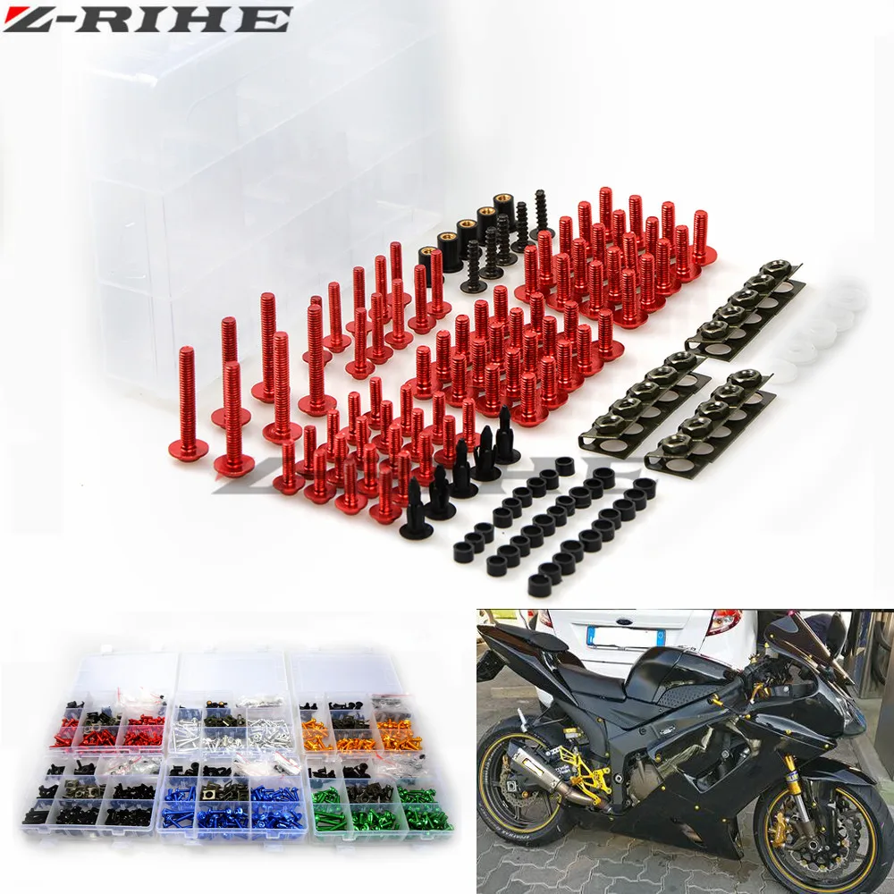 Для yamaha 690 390 125 rc 250 SMC 1190 RC8R мотоциклетный обтекатель болт гайки шайбы фиксация