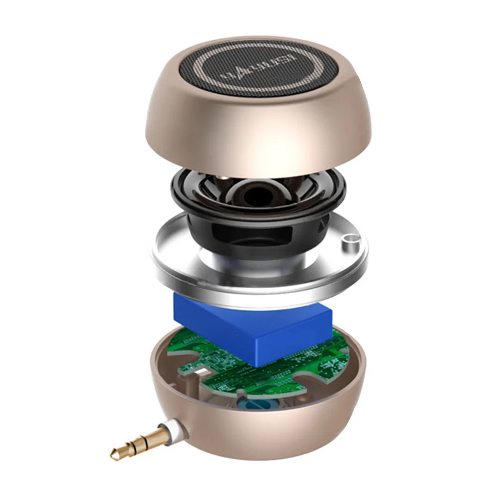 Портативный HIFI 3D объемный 3 5 мм Aux аудио разъем мини беспроводной мощный