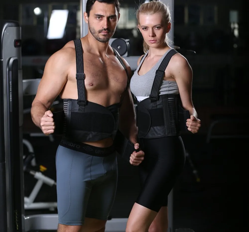 

Unisex Breathable Posture Corrector Pain Belt Back Corset for Men Back Support Brace Shoulder Straps Lumbar Support Belt Y001