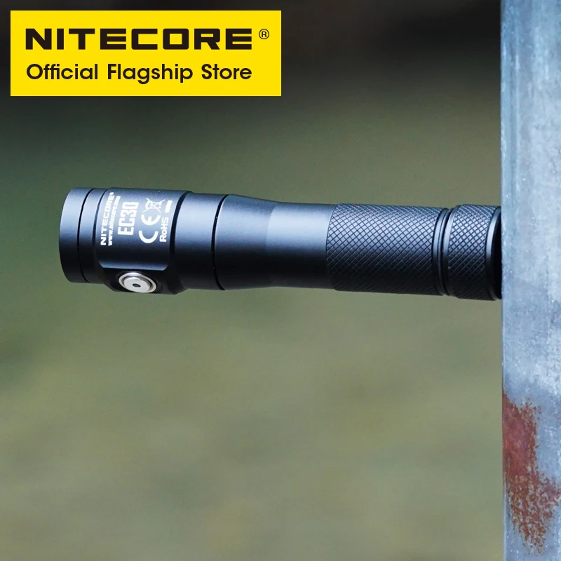 NITECORE EC30 ручной высокопроизводительный 1800 Люмен Ультра ярсветильник 18650