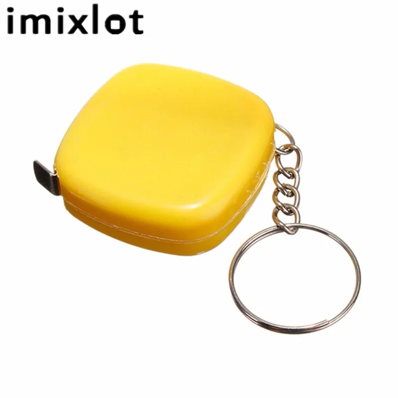 Imixlot легко Выдвижная мини Линейка Рулетка измерение брелок портативная Тяговая