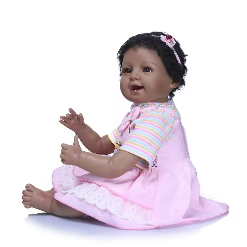 Высококачественная виниловая силиконовая кукла для новорожденных девочек милая