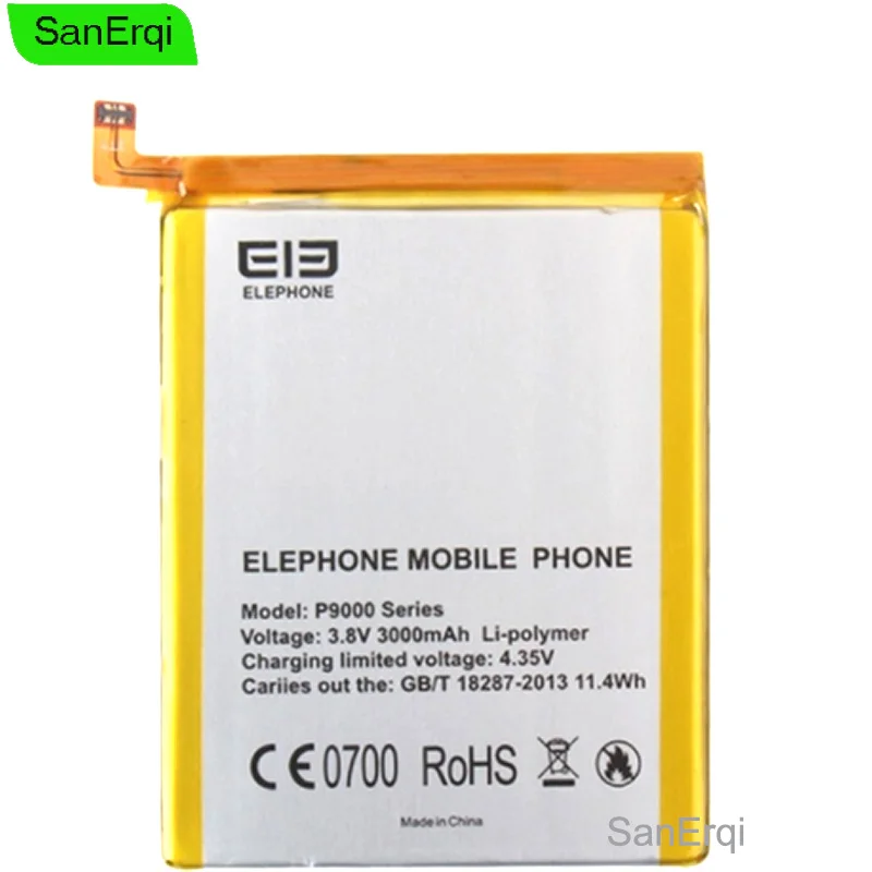 Оригинальный аккумулятор для Elephone P9000 3000 мАч высококачественный Lite | Мобильные