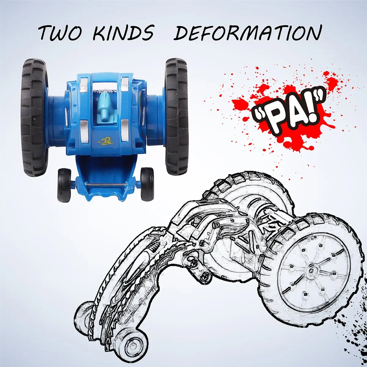 Трюк мини RC автомобиль игрушки дрейф полнофункциональный Автомобиль 2 4 ГГц 360