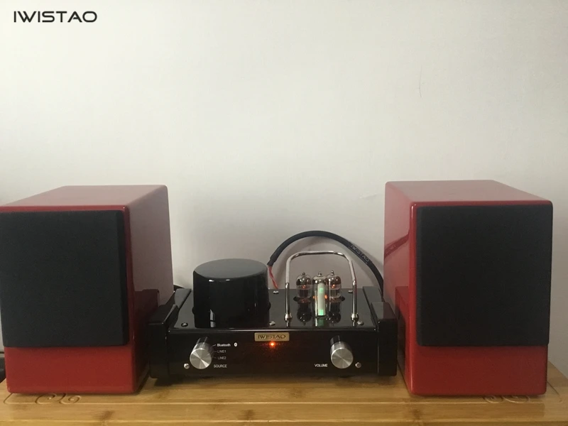 IWISTAO HIFI мини трубчатый гибридный усилитель беспроводной Bluetooth 4 0 6N1 предусилитель