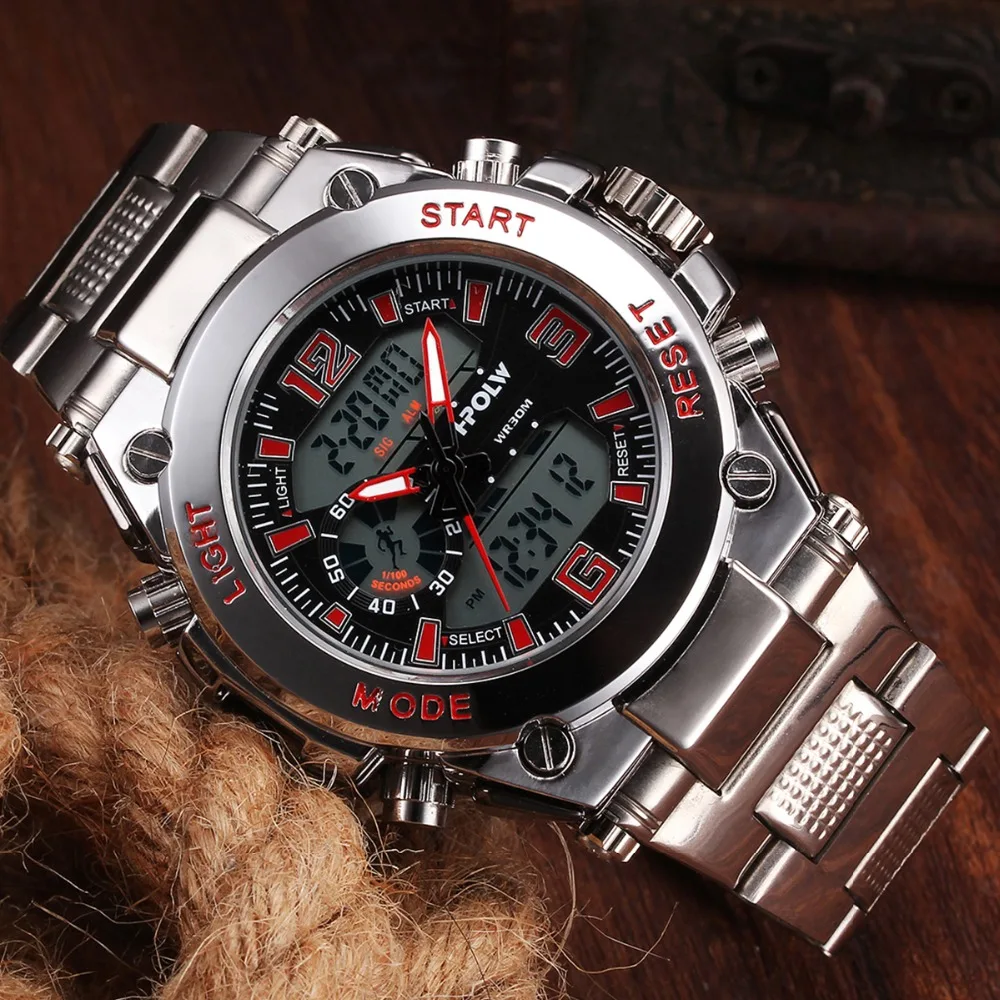 Мужские спортивные часы мужские электронные светодиодные цифровые наручные