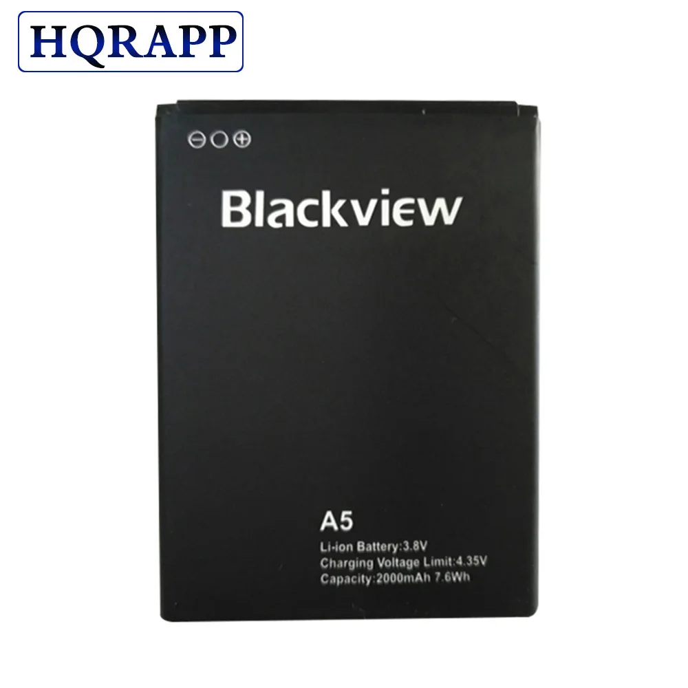 HQRAPP для Blackview A5 аккумулятор 2000 мАч запасная батарея смартфона в