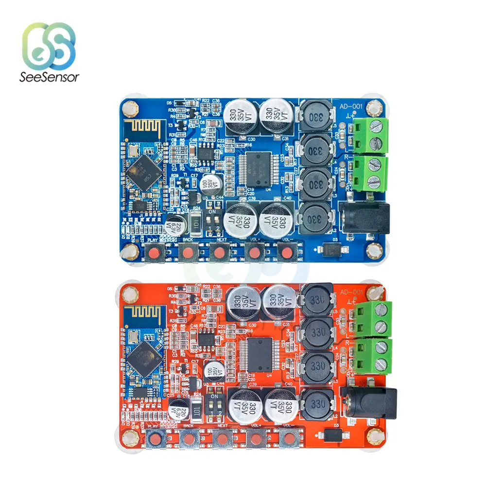 Новый TDA7492P 50 Вт + беспроводной Bluetooth 4 0 аудио приемник плата цифрового усилителя 2 1