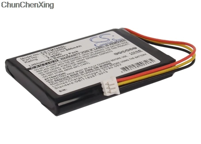 Аккумулятор Cameron Sino F724035958 800 мАч для TomTom One XL 325|Цифровые аккумуляторы| |