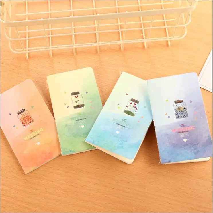 Best Promotion 4 PCS/ Set Small Paper Notepad Sketchbook Memo Pads Sticker For School Office Supplies Stationery | Канцтовары для
