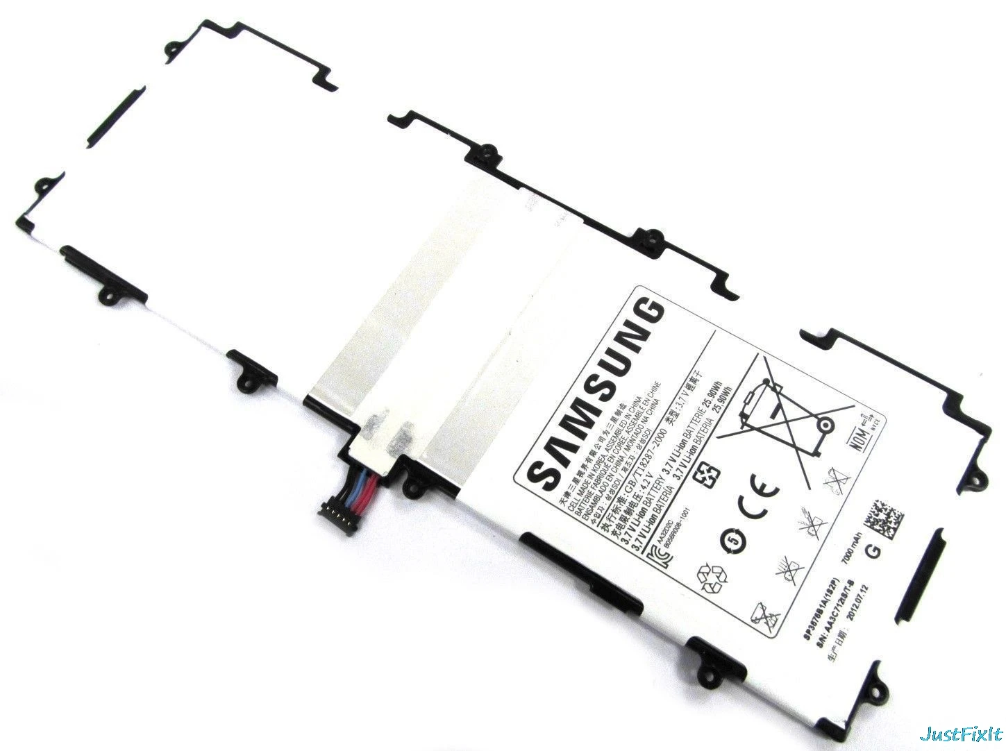 SP3676B1A 100% оригинальный сменный аккумулятор для samsung Galaxy Note 10 1 GT N8000 N8010 N8020 P7510 P7500