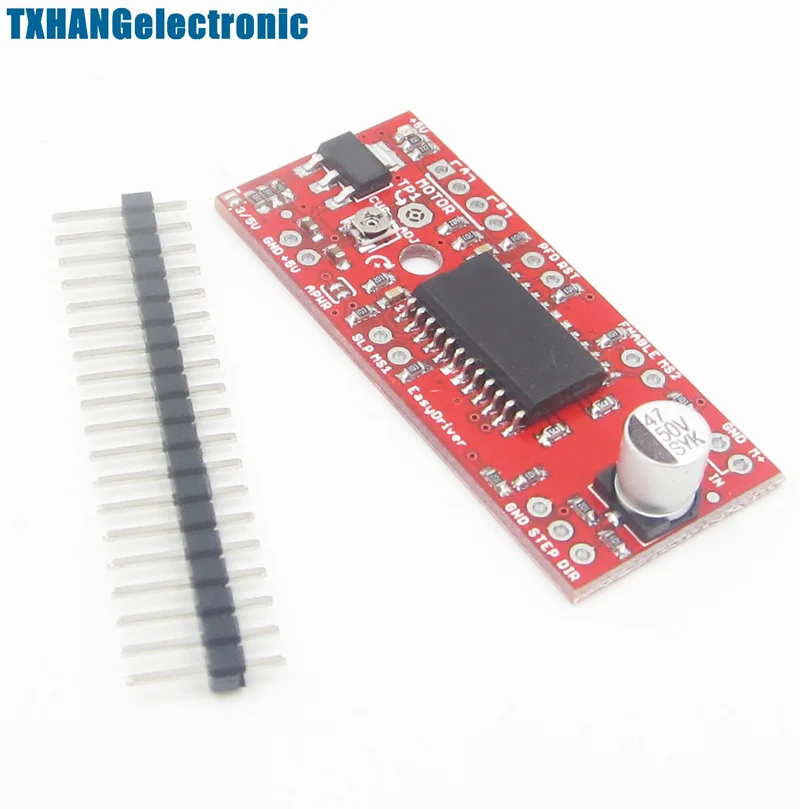 5 шт. EasyDriver щит тактовый шаговый двигатель драйвер V44 A3967 для arduino|shield arduino|arduino