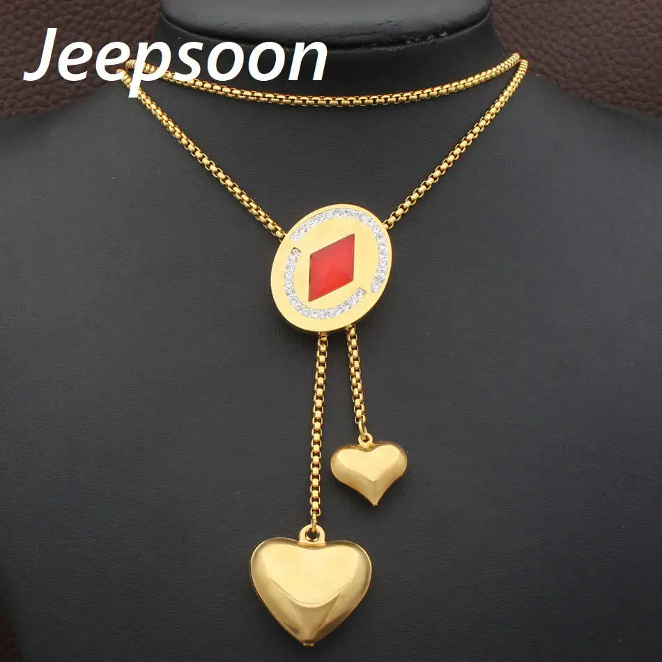 Jeepsoon Высокое качество новейшая мода 800 мм длинное ожерелье свитер кулон и