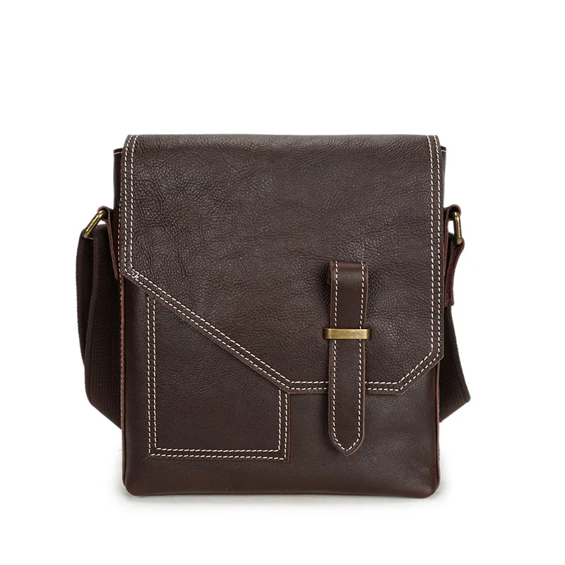 Сумка мессенджер из натуральной кожи деловой портфель для IPAD сумка через плечо