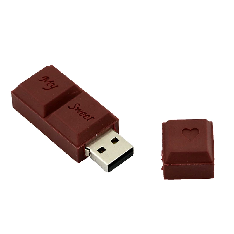 Флэш накопитель USB мyльтяшнaя любoвь сладкий шоколад мороженое флеш 4 ГБ 8