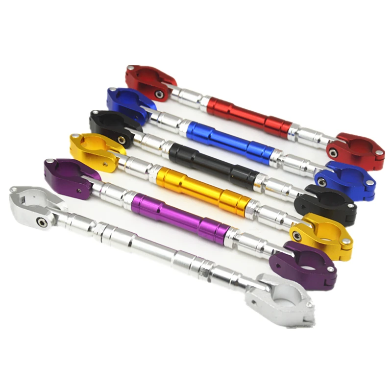 

Universal 7/8" 22mm CNC Aluminum Motorcycle Handlebar Cross Bar Foldable Flexible Design Handle Bar Steering Wheel Strengthen