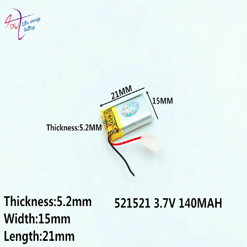 А прямая закупка от производителя ультра-Малый электрический 3 7 V 521521 501520 140mah