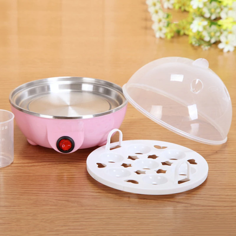 Новый многофункциональный Электрический яйцо Плита для 7 яиц котла пароход