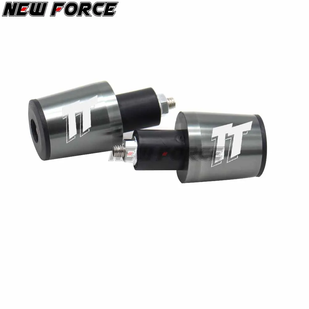 

CNC 22MM Handlebar Grips Handle Bar Cap End P For Triumph TT 600 2000 2001 2002 2003